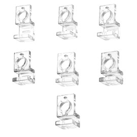 fanlangyi Aquarium Cover Clips Multi Thickness Bracket Clamp for Fish Tank Lid Support Stand Clamp Aquarium Supply 10 Pieces Aquarium Lid Support for Fish Tank