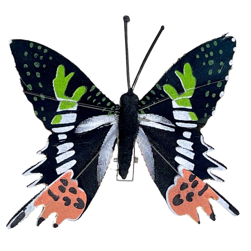 MIK funshopping Colourful Butterfly Clip (Set of 6 Mixed Colours
