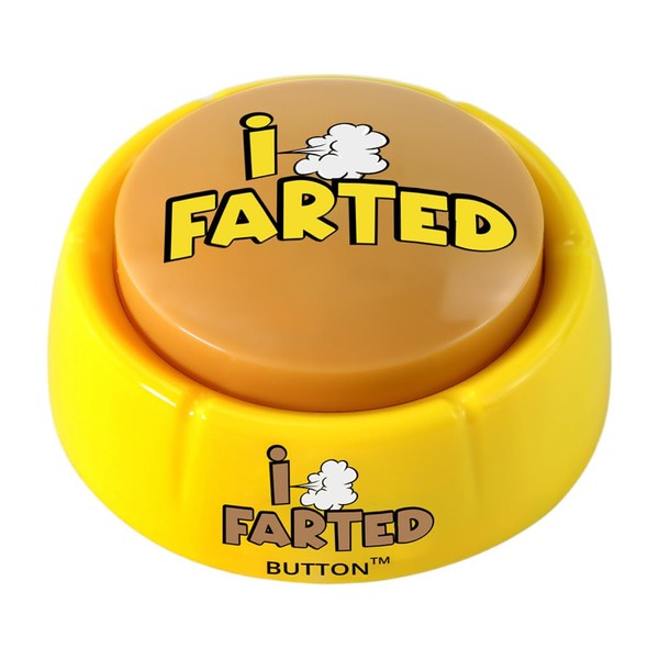 Talkie Toys Products I Farted Button - Plays 10 Funny