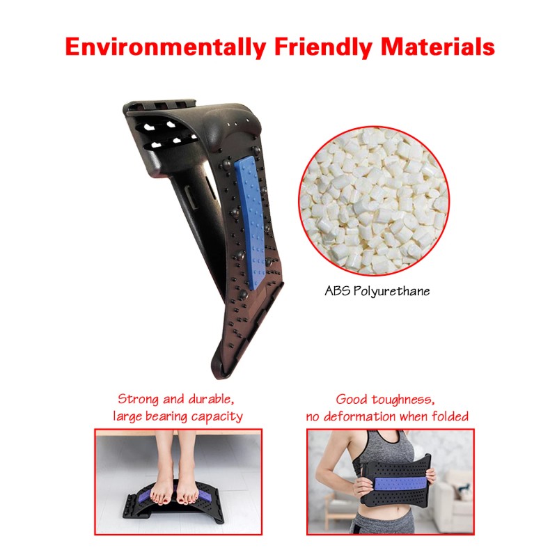 Plugsharge Multi-Level Neck Stretcher, Massage Relaxer Traction Device, Blue