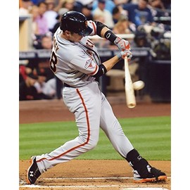 BUSTER POSEY SAN FRANCISCO GIANTS 8X10 SPORTS ACTION PHOTO (JJ-3)