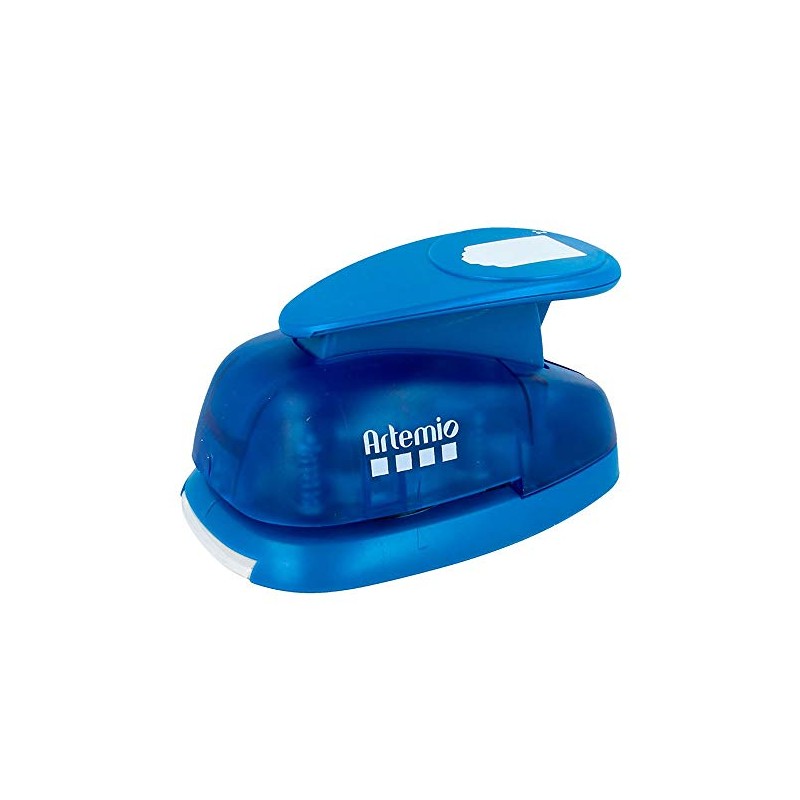 Artemio 5 cm Giant Label Lever Punch, Blue