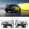 4 Pairs Car Stickers PVC Reflective Motorcycle Automatic Decoration Windscreen