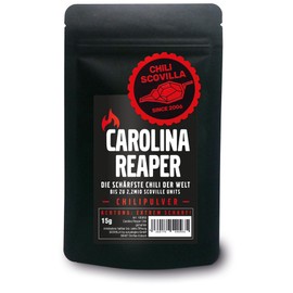 Chilli Scovilla Carolina Reaper Powder in Seal Pack, 15 g