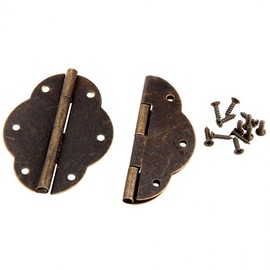 Antique Hinge 002 / Furniture, Interior, Vintage, Door Decoration, Accessories Medium (BL01217) 100ea