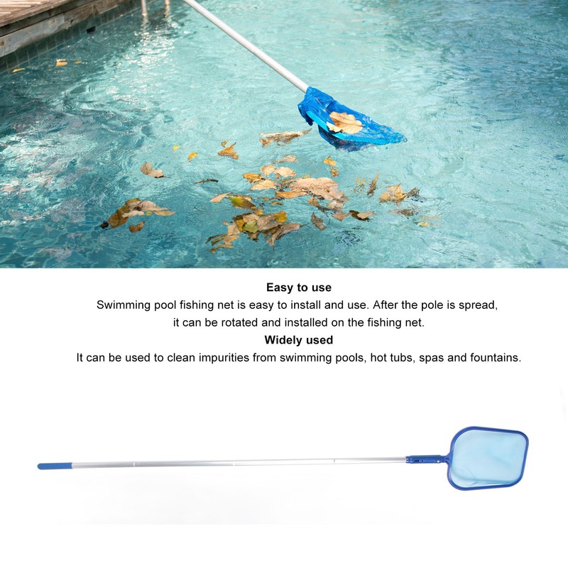 Pool Skimmer Net Professional Swimming Pool Leaf Skimmer Net with