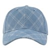 TSSGBL Fashion Cute Washed Denim Cotton Soft Structured Crown Baseball