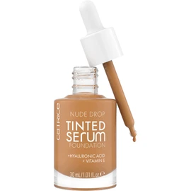 Catrice Catrice Nude Drop Tinted Serum Foundation, Nr. 075C, Nude, langanhaltend, mattierend, nat1rlich, f1r sensible Haut, vegan, ?lfrei, ohne Parf1m, ohne Alkohol, 1er Pack (30ml)