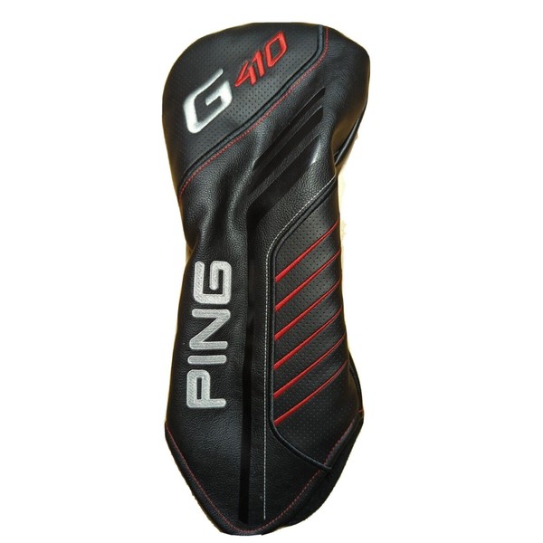 New PING G410 Black Leather Cover Driver Headcover