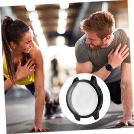 Mikinona Smart Watch Shell Watch Protective Cover Durable Electroplate TPU Case Scratch Resistant