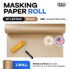 IDL Packaging Brown Masking Paper Roll 12" x 60-Yard (135