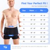 Carer 3 Pack Men's Incontinence Underwear, 280ml Heavy Absorbency Boxer