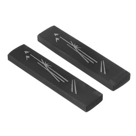 PATIKIL Calligraphy Paper Weights, 1 Pair Paper Weights Chinese Calligraphy Stone Paperweight Ancient Traditional Crafts for Calligraphy Practice Painting Writing Drawing, 13.5cm/5.31in