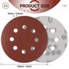 Sruhrak Sanding Discs 125 mm Velcro 8 Hole 180 Grit