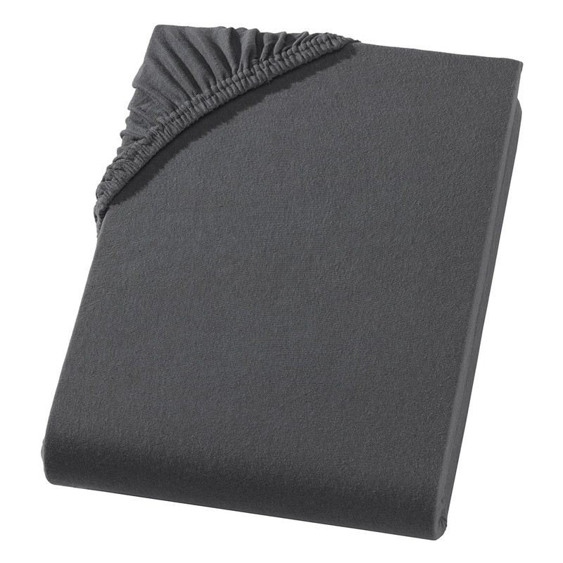 Visaggio Classic Fitted Sheet, 100% Cotton Jersey Fitted Sheet, Bed