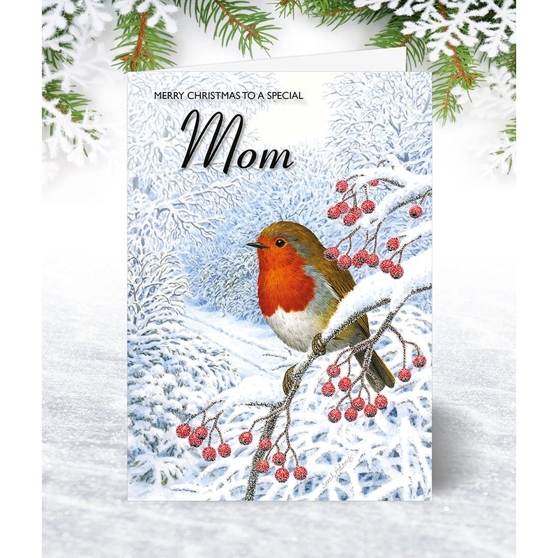 Olivia Samuel Mom Christmas Card - Medium Sized Card