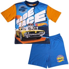 Boys Hot Wheels Short Pyjamas Cars Nightwear (Hot Wheels, 4-5 Years)