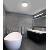 Round 18w LED Ceiling Light IP65 6500k Bright Daylight Surface