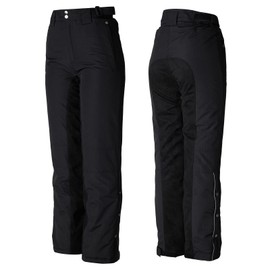 HORZE Cheyenne Womens Padded Winter Riding Pants - Black - 26/28