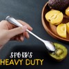 6-Pack Long Handle 18/10 Stainless Steel Sporks, 7.2 Inch |