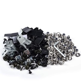 Fender Flare Hardware Kit Screw/Bolt Fastener Compatible for Ford Universal Pocket/Rivet Style