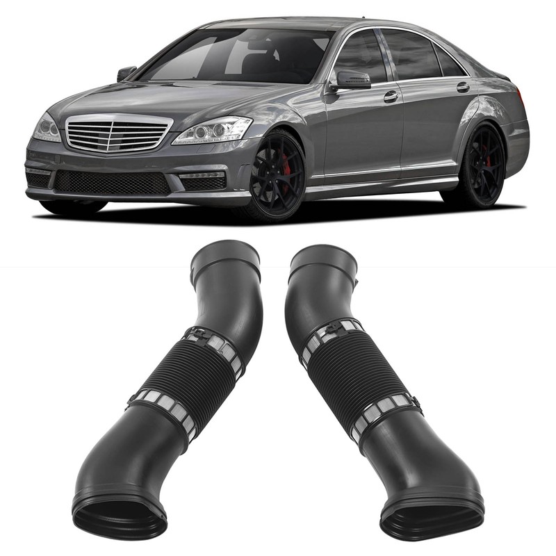 1 Pair Air Intake Pipe 1120943682 High Flow Aging Resistant