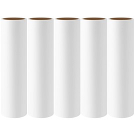 9 inch Lint Roller Refills Only Compatible with Spotty Supersize Extra Sticky Adhesive Lint Roller Refill Pet Cat & Dog Hair Remover for Clothes and Furniture, Pack of 5 Refills, 300 Sheets Total