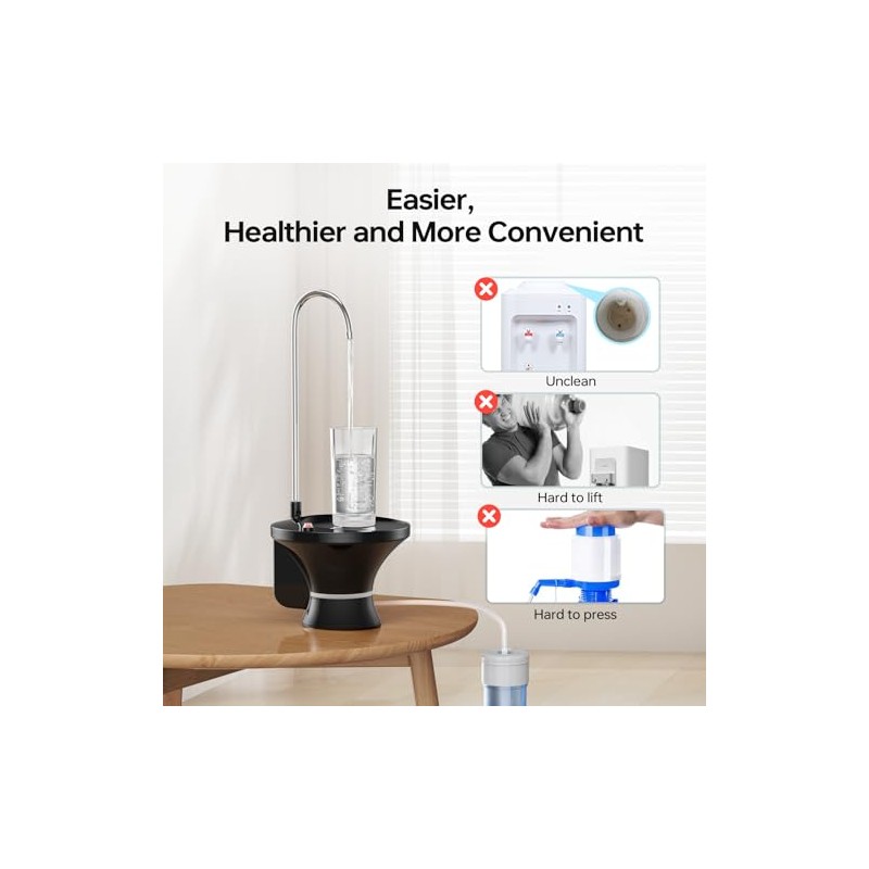 Drinking Water Dispenser Pump, Automatic Electric Drinking Water Bottle Pump