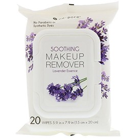Nu-Pore Soothing Makeup Remover Lavender Essence 20 Wipes