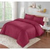 Casabella Luxurious Single Bedding with Satin Stripes, Hotel Quality Duvet