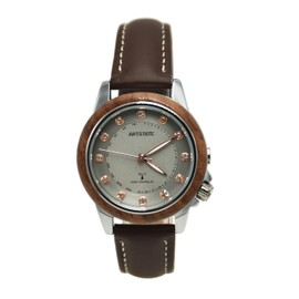 Artstate AS3237B Lady Wristwatch, Radio, Business, Popular, Fashion, Brand, Waterproof, Gift, Radio Watch, Silver, Minimalist