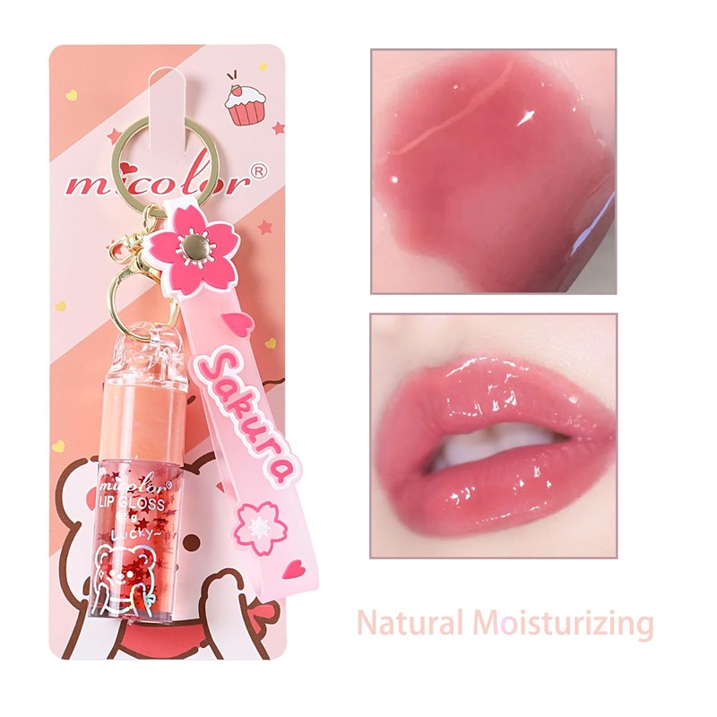 3 Colors Hydrating Lip Gloss Set, Glossy Shimmer High Shine