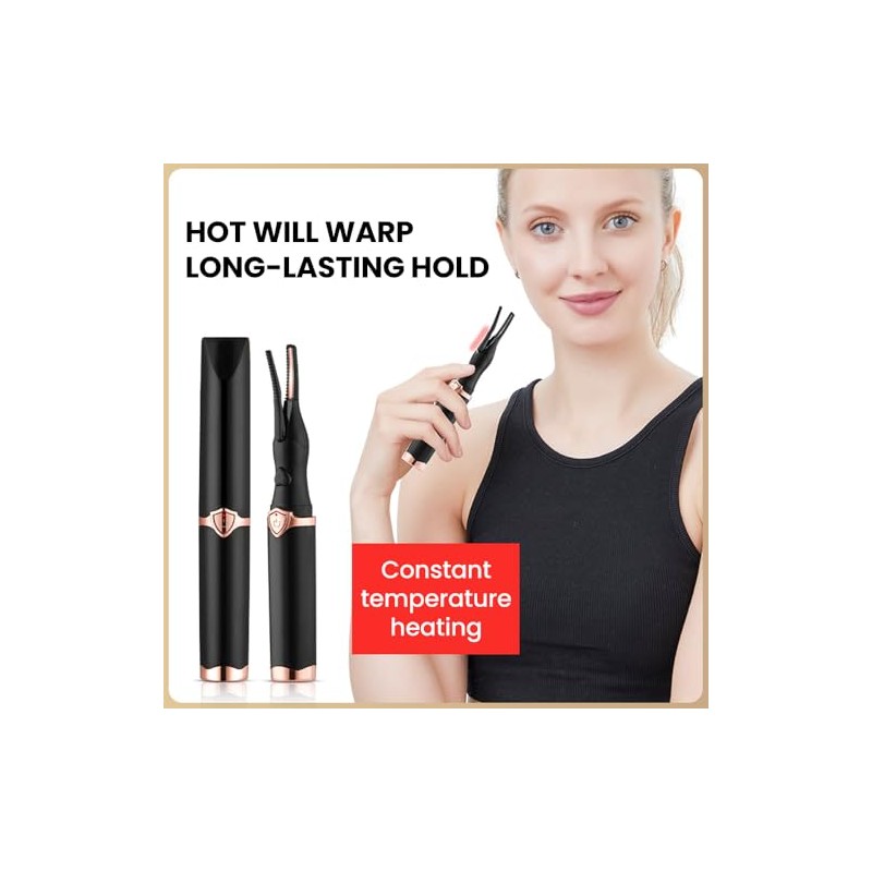 OZDOZD Heated Eyelash Curlers, Heated Eyelash Curler for Quick Heating