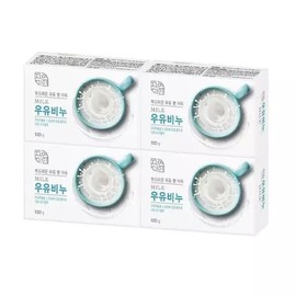 Gold Smile Face Wash Hand Bath Soap Cleansing Soap Milk Soap 4 Pack Foam Soap / 골드스마일세수 핸드 목욕 비누 클렌징 비누 우유 비누 4개입 거품비누