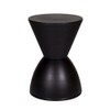 Pangea Home Bongo Side Table, Black