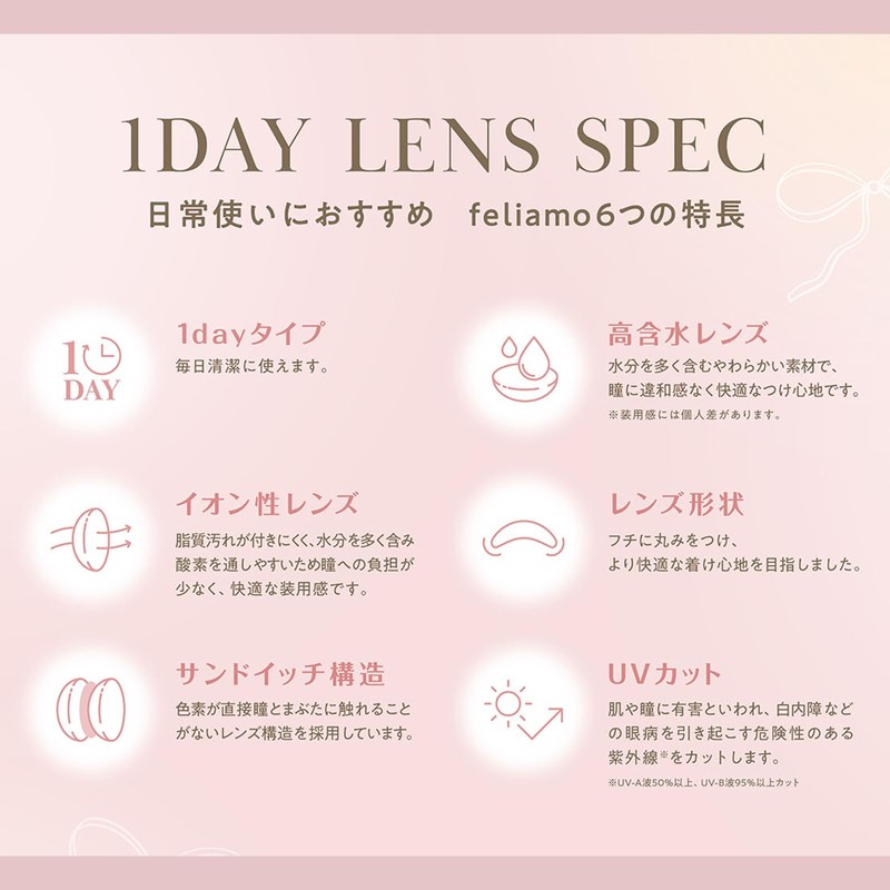 カラコン feliamo フェリアモ 白石麻衣 ワンデー 10枚入り エスプレッソ（度あり）[-0.50]