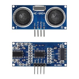 AEDIKO 6pcs HC-SR04 Ultrasonic Module Distance Sensor with Dupont Wire Cable