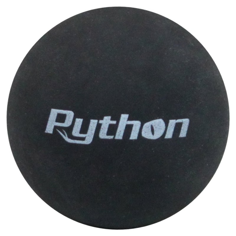 Python Black Racquetballs (Value Pack - 12 Ball Jug/Long Rally