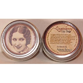 Old fashioned lingonberry lip stain