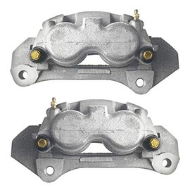 AutoShack BC2868PR Front Driver and Passenger Side Brake Calipers Assembly Pair Set of 2 Replacement for 2003-2008 Dodge Ram 2500 Ram 3500 2006-2008 Ram 1500 3.7L 4.7L 5.7L 5.9L 6.7L 8.0L 4WD RWD