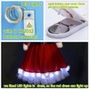 bDDeDD Women's Santa Costume LED Light Up Christmas Dress Cosplay