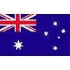 StickerTalk Australia Flag Vinyl Sticker, 5 inches by 3 inches
