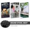 Holibanna Round 12.6 Inch Bar Stool Seat Replacement Padded Cushion