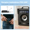 TONOR Microfonos Dinámicos Inalámbricos Recargables, Sistema Micrófonos de Mano con