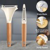 Potato Peelers Stainless Steel Swivel Peelers Y-Shaped and I-Shaped Peeler