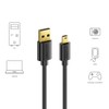 deleyCON 3,0m Mini USB 2.0 High Speed Kabel - Ladekabel