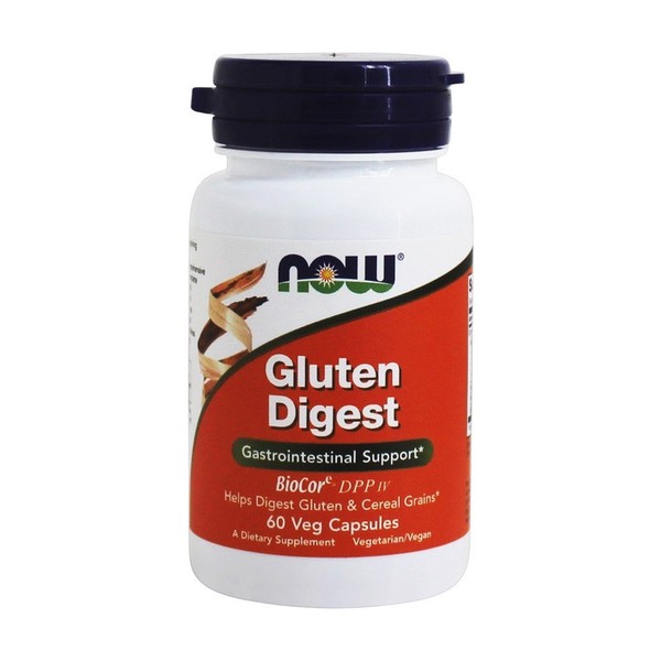 Now Foods - Gluten Digest Gastro-Intestinal Support - 60 Vegetarian Capsules