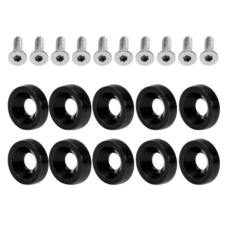 For Bumper Washers M6 Black Car Modification M6 Seal Bolt