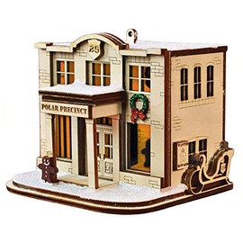 Ginger Cottages Polar Precinct #25 Ornaments for Christmas Tree