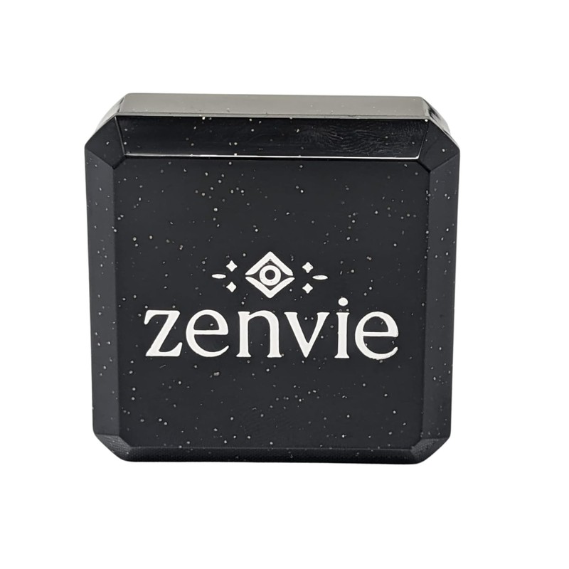 Zenvie Sterling Silver Round Galaxy Stud Earrings with Gift Box
